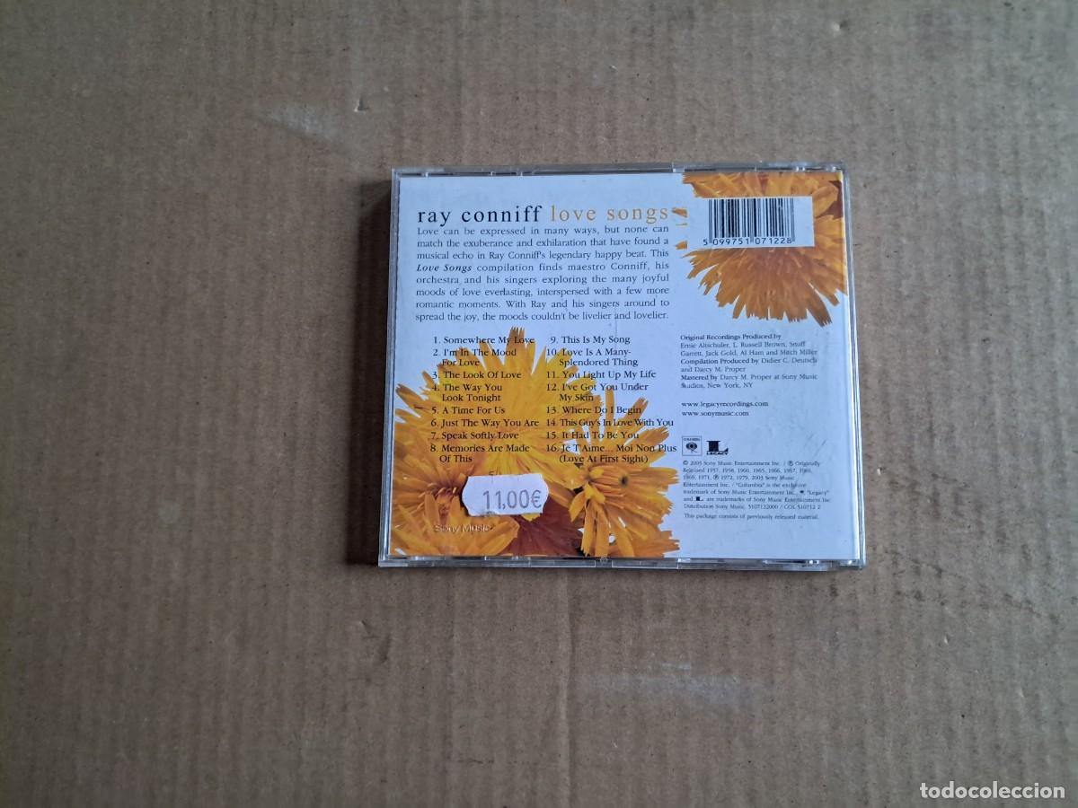 CDs de m&uacute;sica: RAY CONNIFF - LOVE SONGS CD 2003 - Foto 3