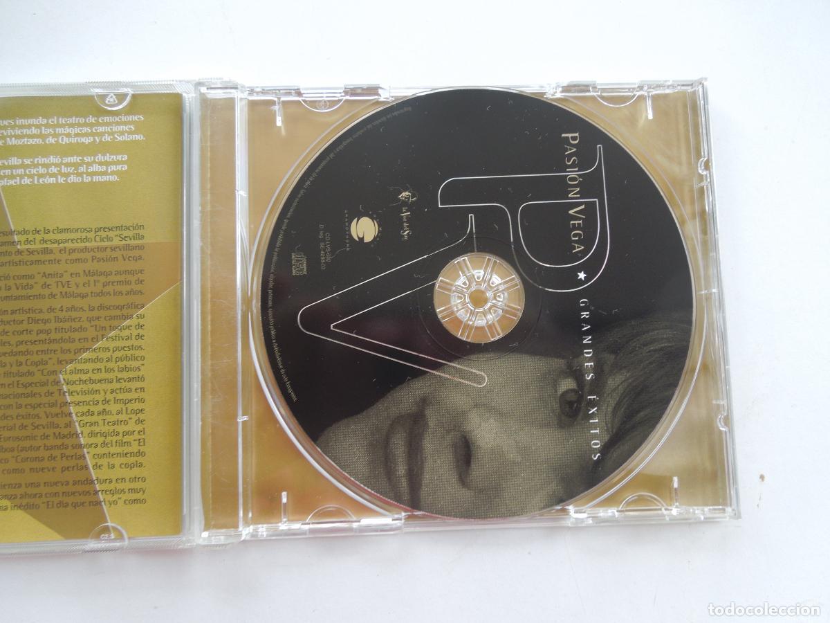 CDs de m&uacute;sica: PASION VEGA - GRANDES &Eacute;XITOS - CD-2003 - Foto 2