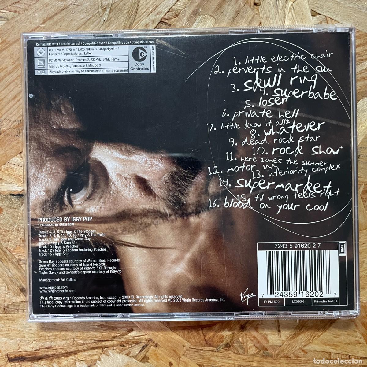 CDs de m&uacute;sica: CD - Iggy Pop &ndash; Skull Ring - Foto 2
