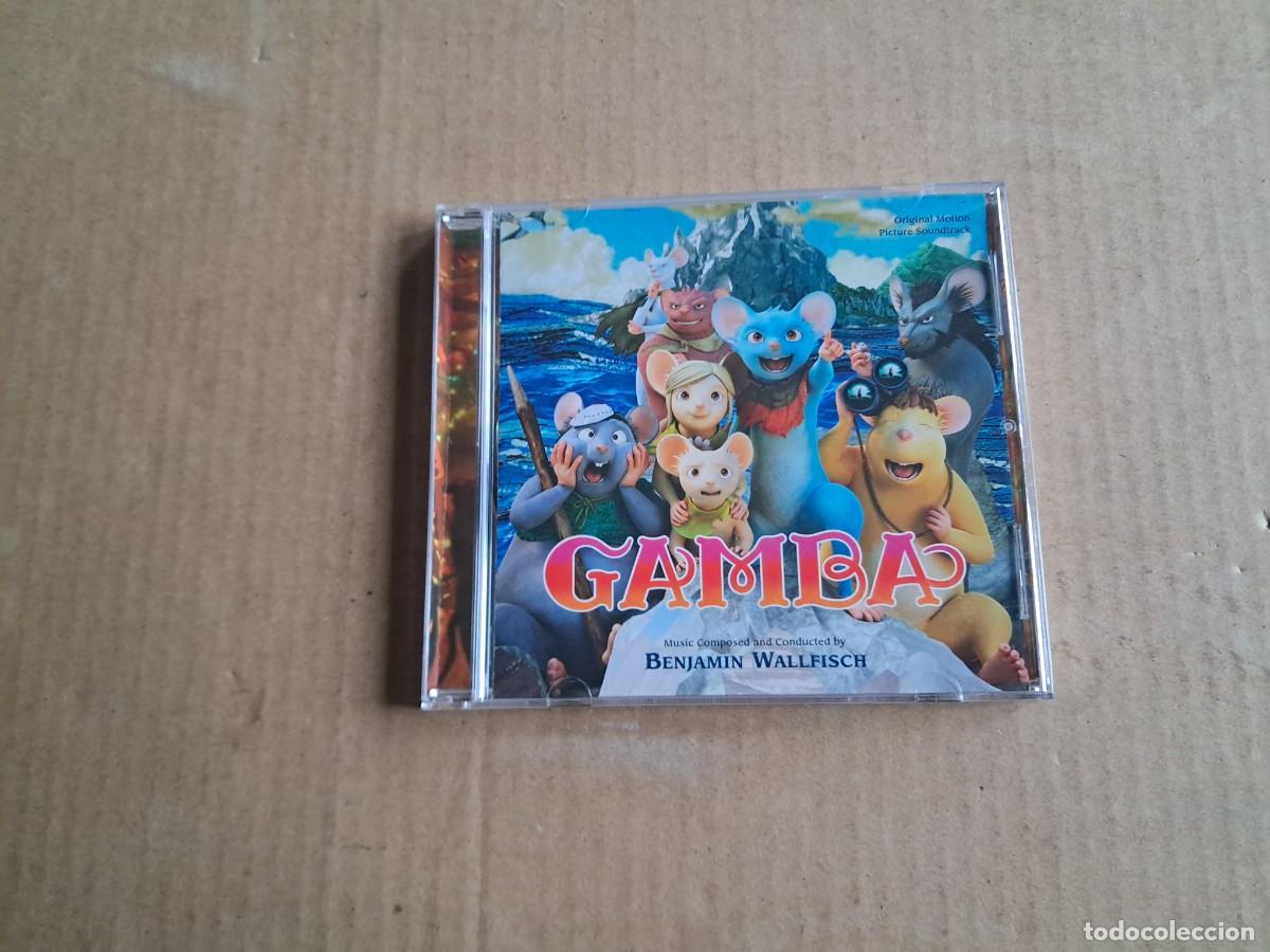 CDs de m&uacute;sica: BANDA SONORA - GAMBA ( BENJAMIN WALLFISCH ) CD 2015 - Foto 1