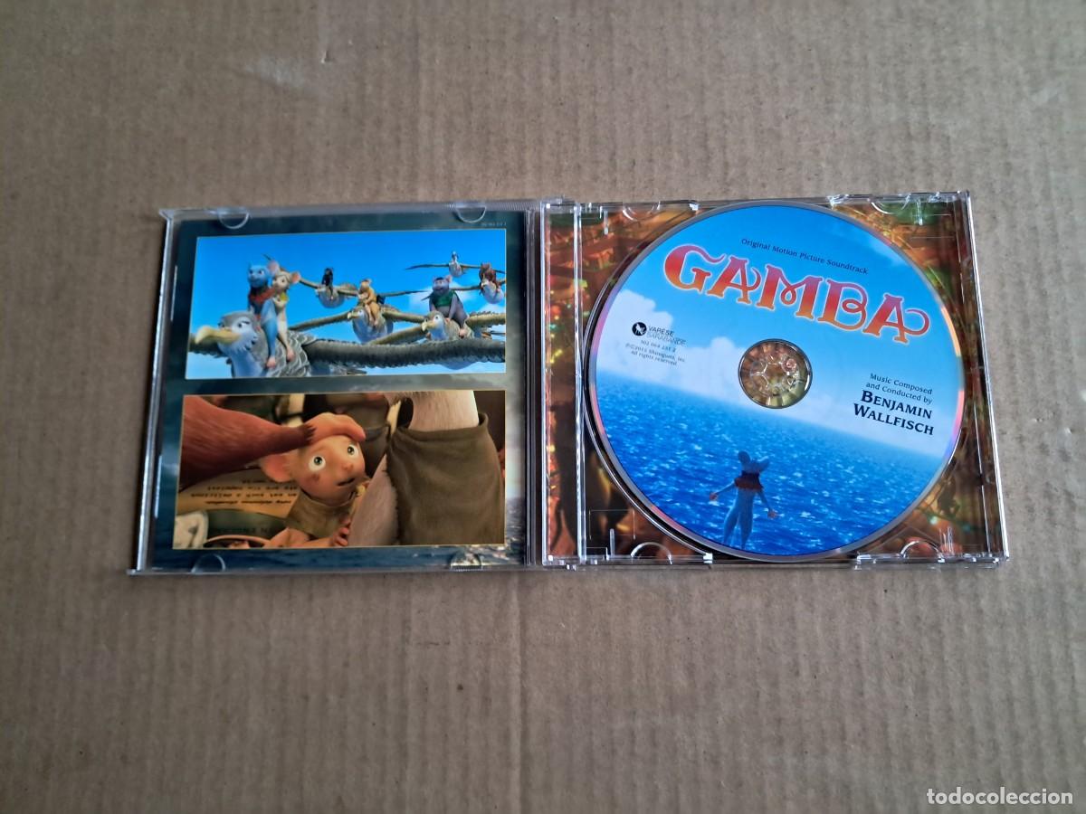 CDs de m&uacute;sica: BANDA SONORA - GAMBA ( BENJAMIN WALLFISCH ) CD 2015 - Foto 2