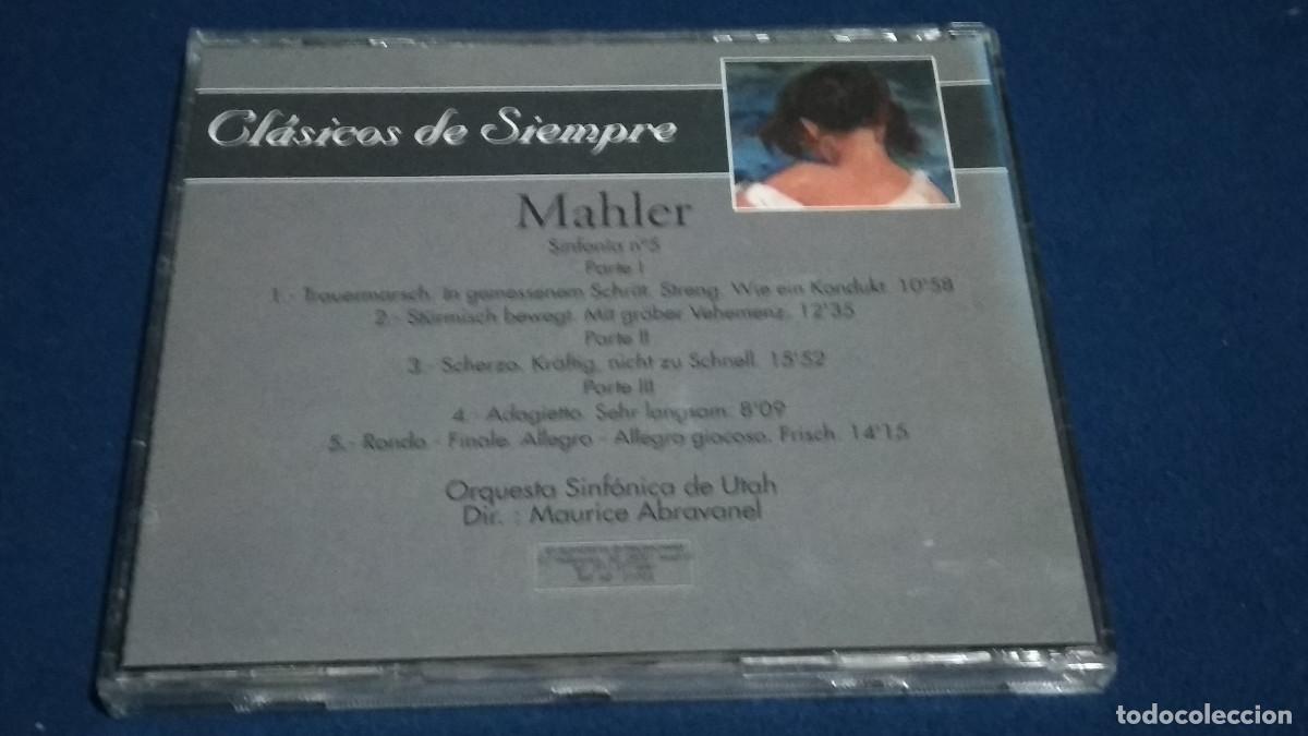 CDs de m&uacute;sica: MAHLER / SINFONIA N&ordm; 5 - CD - Foto 3