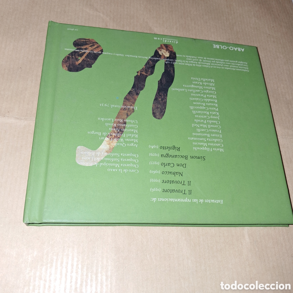 CDs de m&uacute;sica: Vive verdi, ABAO , Compact disc - Foto 1