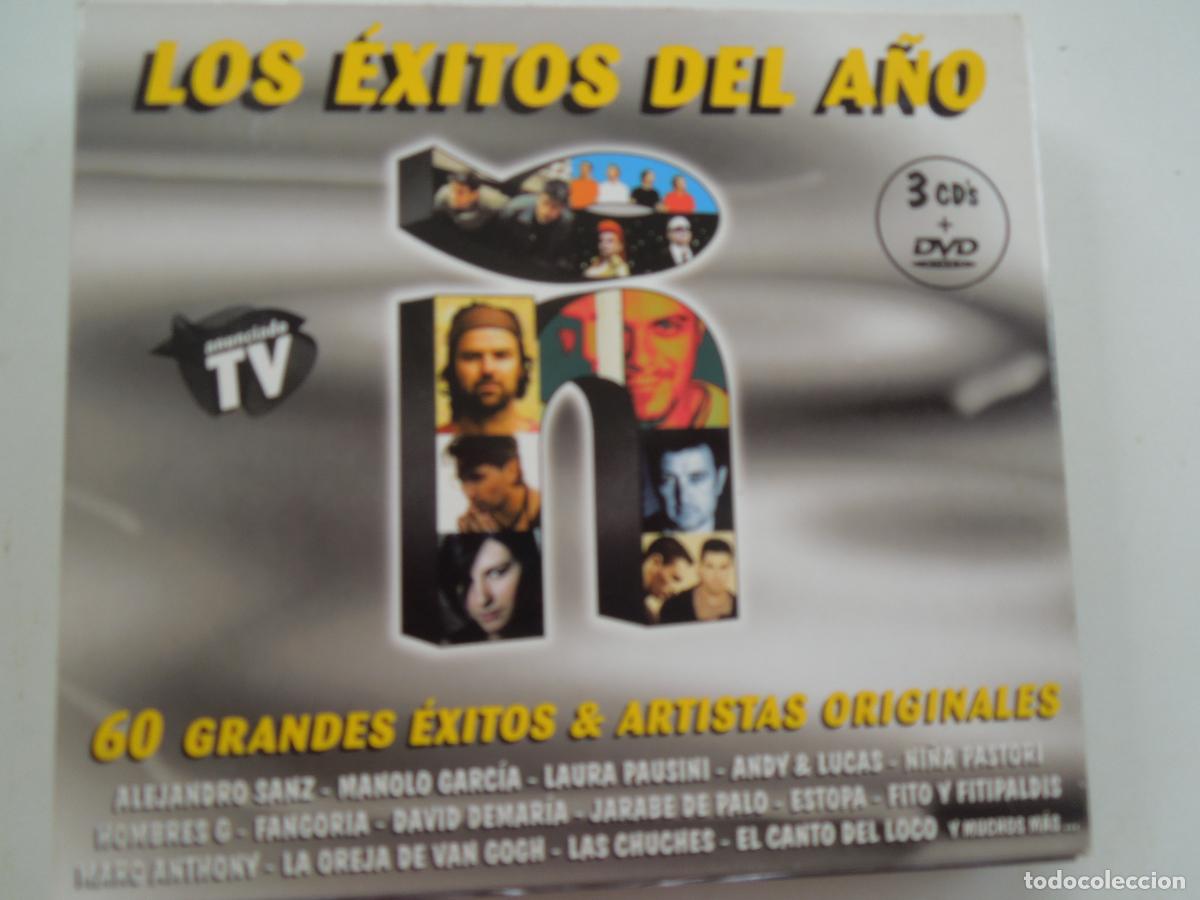 CDs de m&uacute;sica: LOS EXITOS DEL A&Ntilde;O 2004 - BMG - 3CD,S+DVD - Foto 1