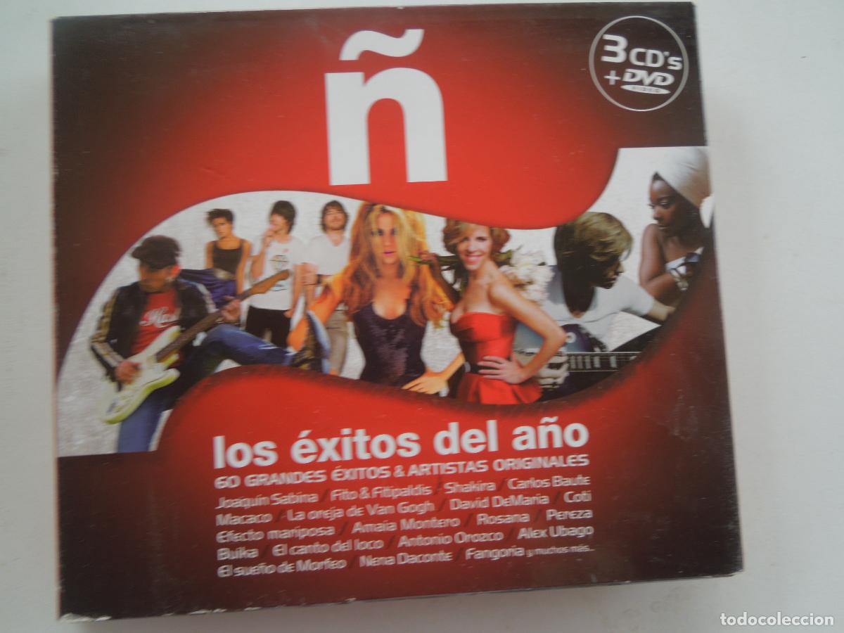 CDs de m&uacute;sica: LOS EXITOS DEL A&Ntilde;O 2009 - BMG - 3CD,S+DVD - Foto 1