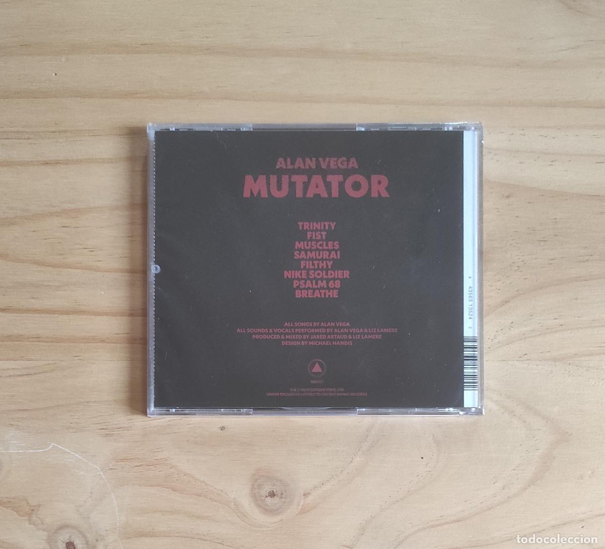 CDs de m&uacute;sica: Alan Vega - Mutator (2021) CD Nuevo - Foto 2