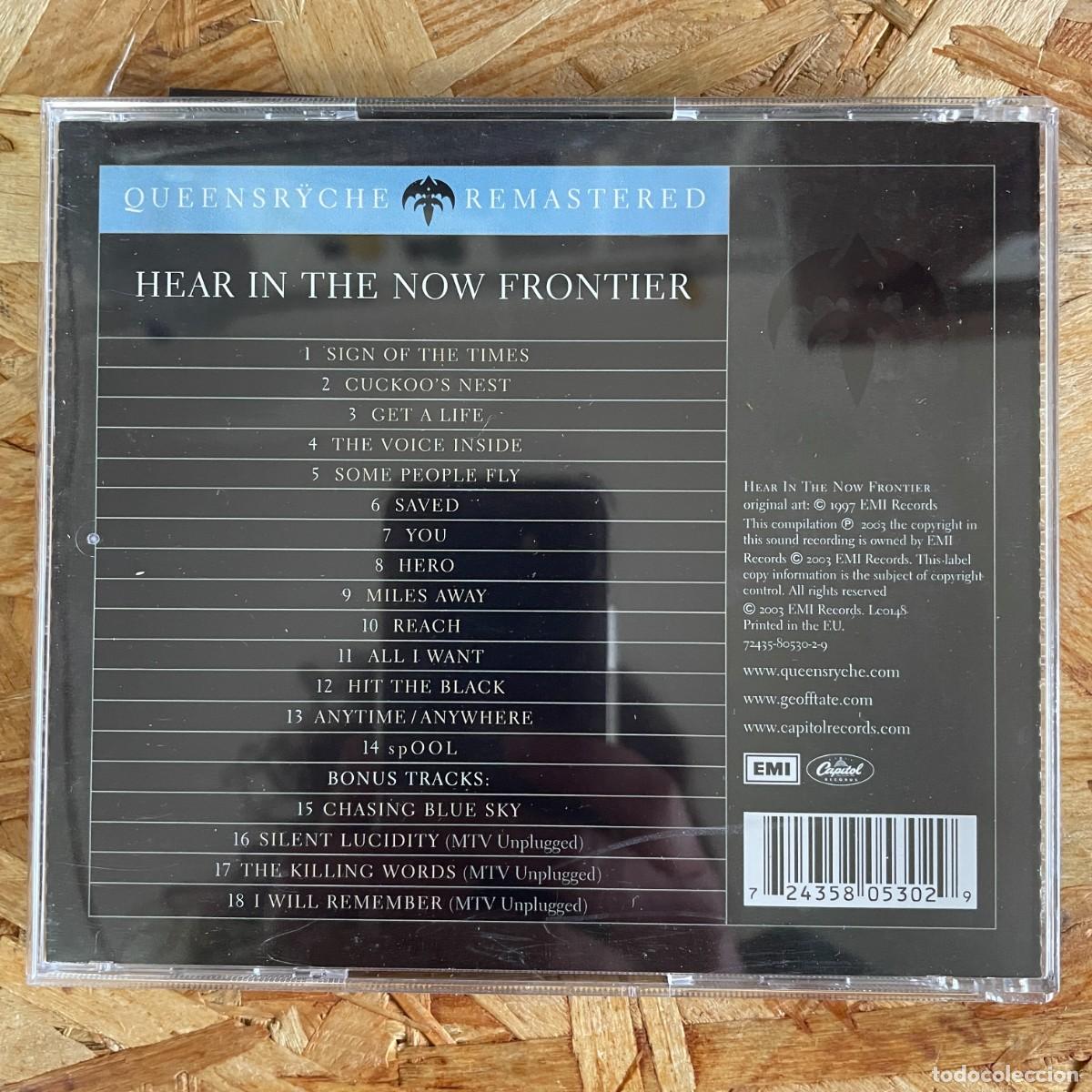 CDs de m&uacute;sica: CD - Queensr&yuml;che &ndash; Hear In The Now Frontier - Foto 2