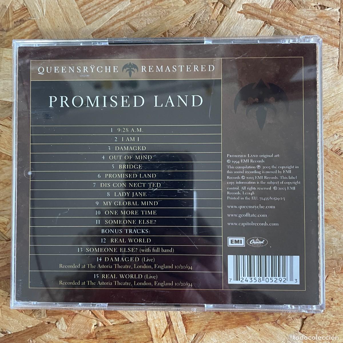 CDs de m&uacute;sica: CD - Queensr&yuml;che &ndash; Promised Land - Foto 2
