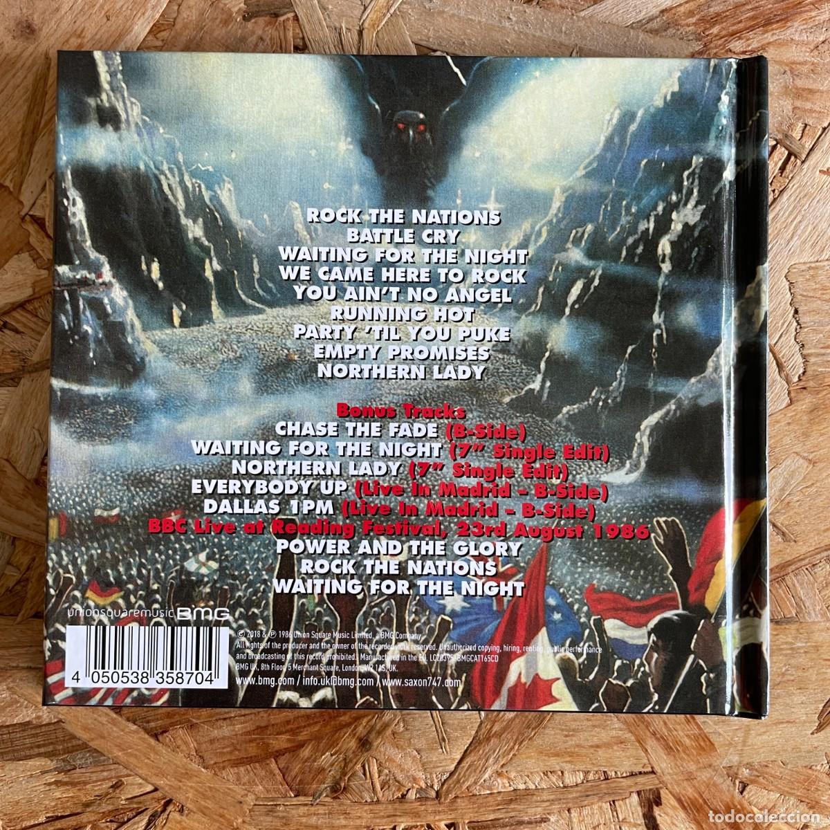 CDs de m&uacute;sica: CD - Saxon &ndash; Rock The Nations - Foto 2
