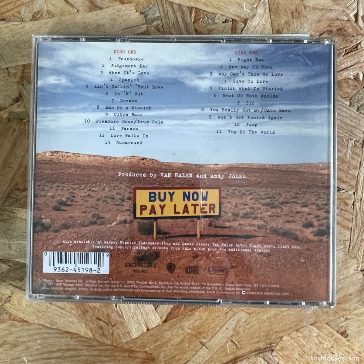 CDs de m&uacute;sica: CD - Van Halen &ndash; Live: Right Here, Right Now. - Foto 2