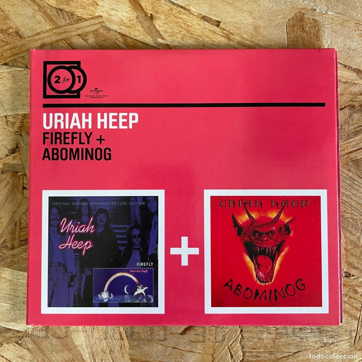 CDs de m&uacute;sica: CD - Uriah Heep &ndash; Firefly + Abominog - Foto 1