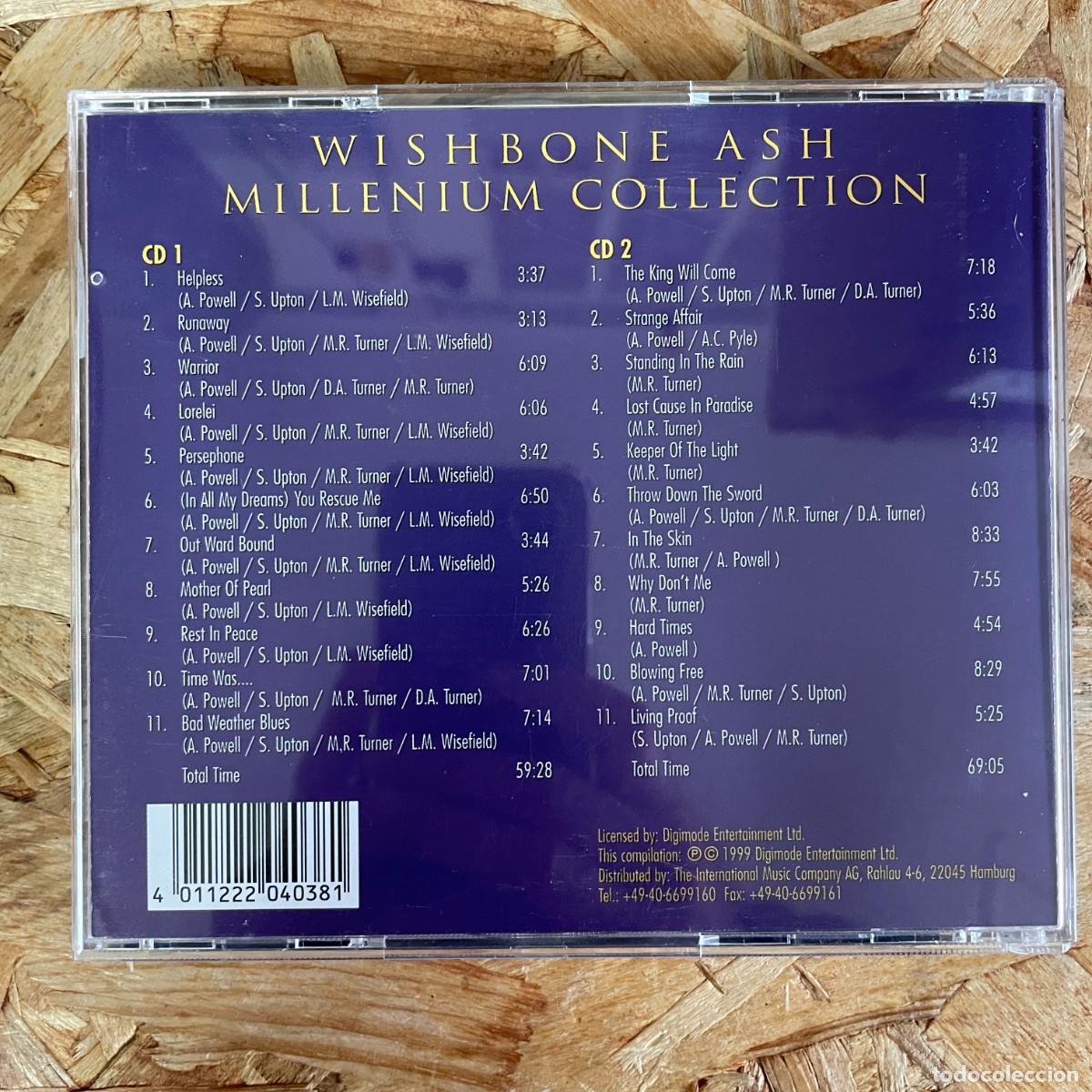 CDs de m&uacute;sica: CD - Wishbone Ash &ndash; Millenium Collection - Foto 2