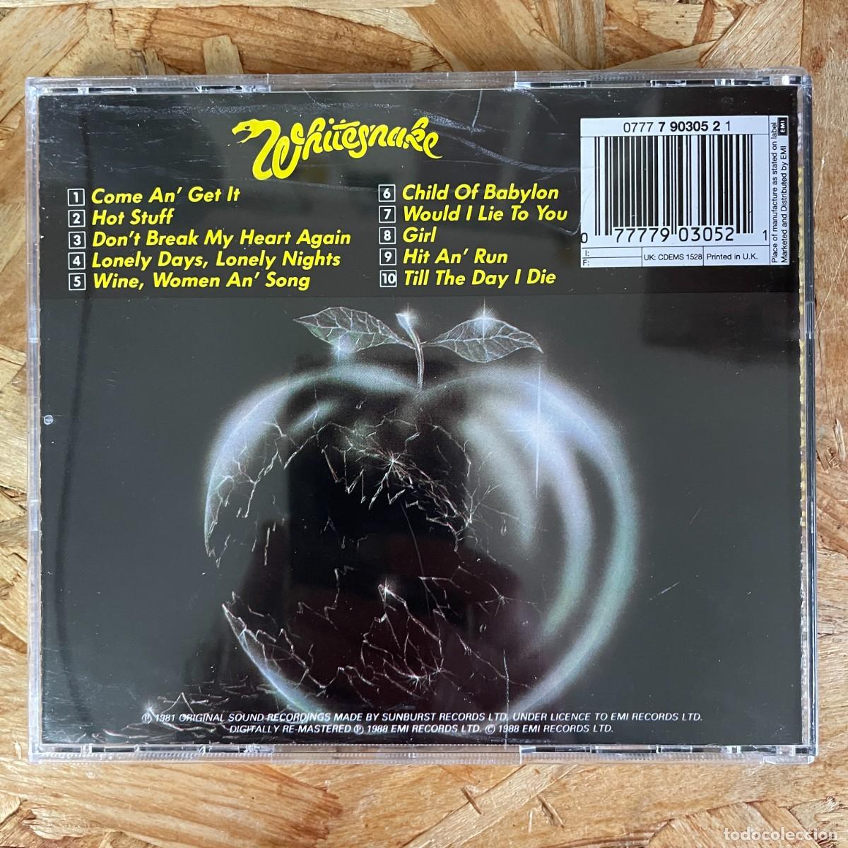 CDs de m&uacute;sica: CD - Whitesnake &ndash; Come An Get It - Foto 2