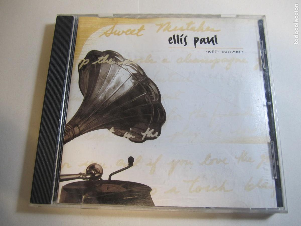 CDs de m&uacute;sica: CD Ell&iacute;s Paul- Sweet mistakes - Foto 1