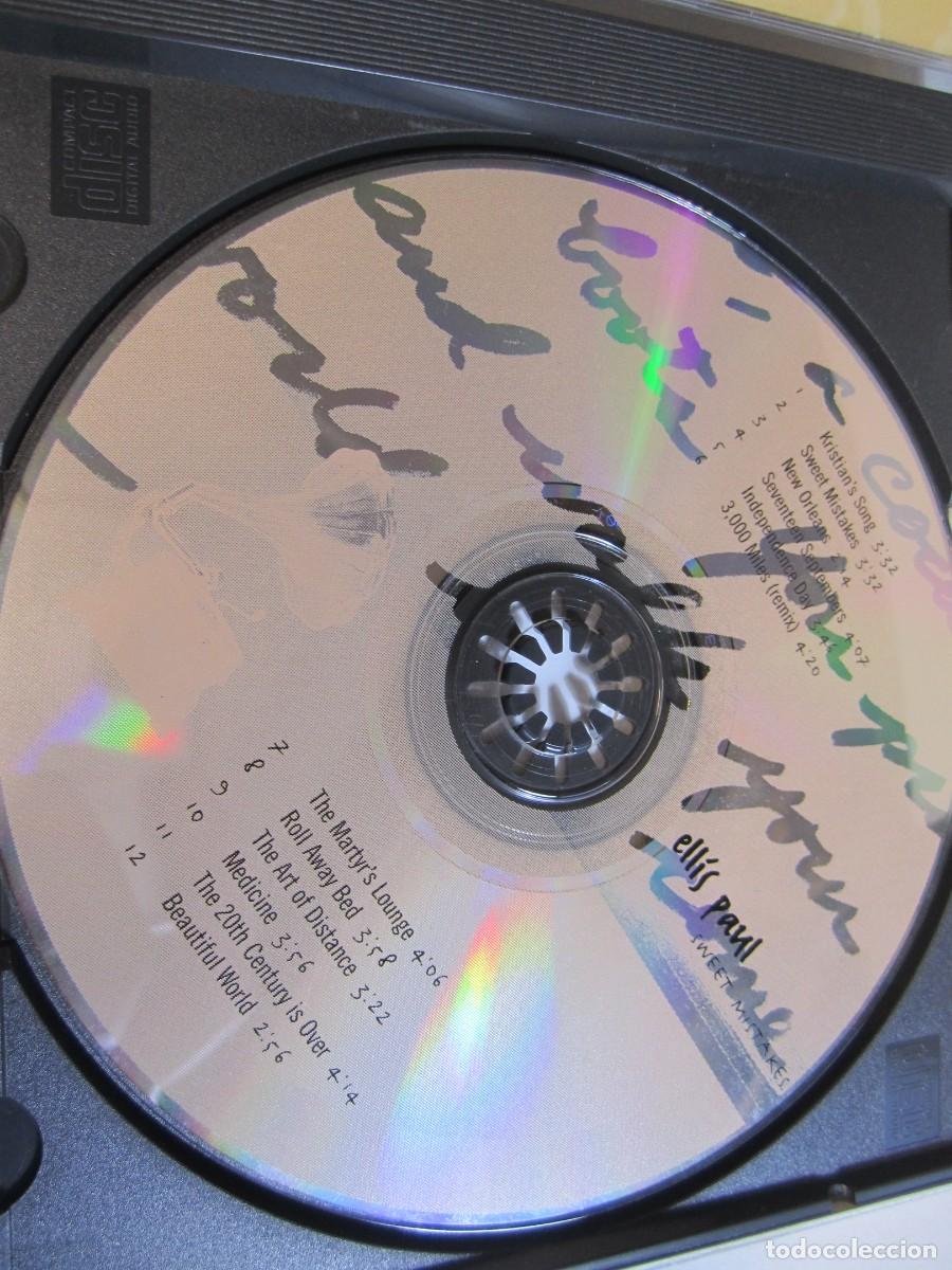 CDs de m&uacute;sica: CD Ell&iacute;s Paul- Sweet mistakes - Foto 2