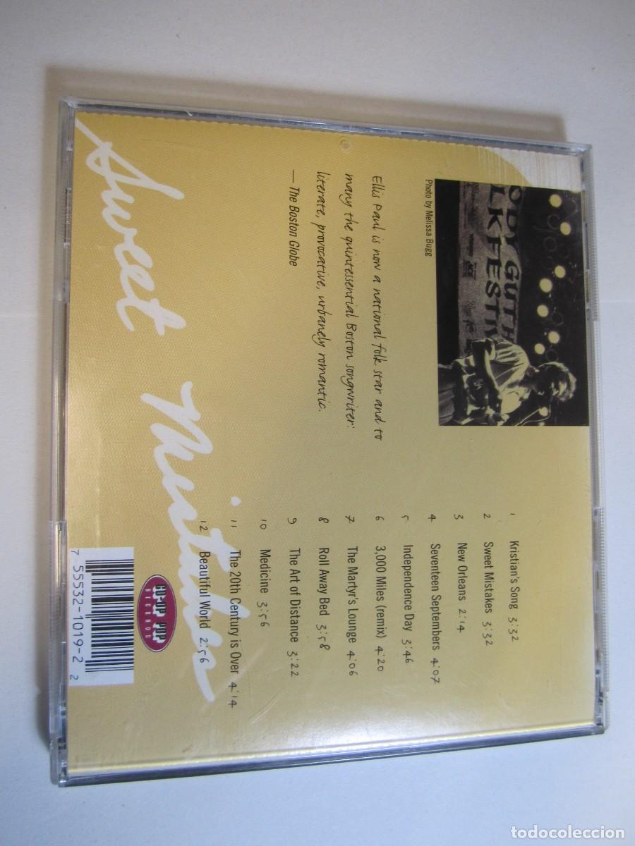 CDs de m&uacute;sica: CD Ell&iacute;s Paul- Sweet mistakes - Foto 4