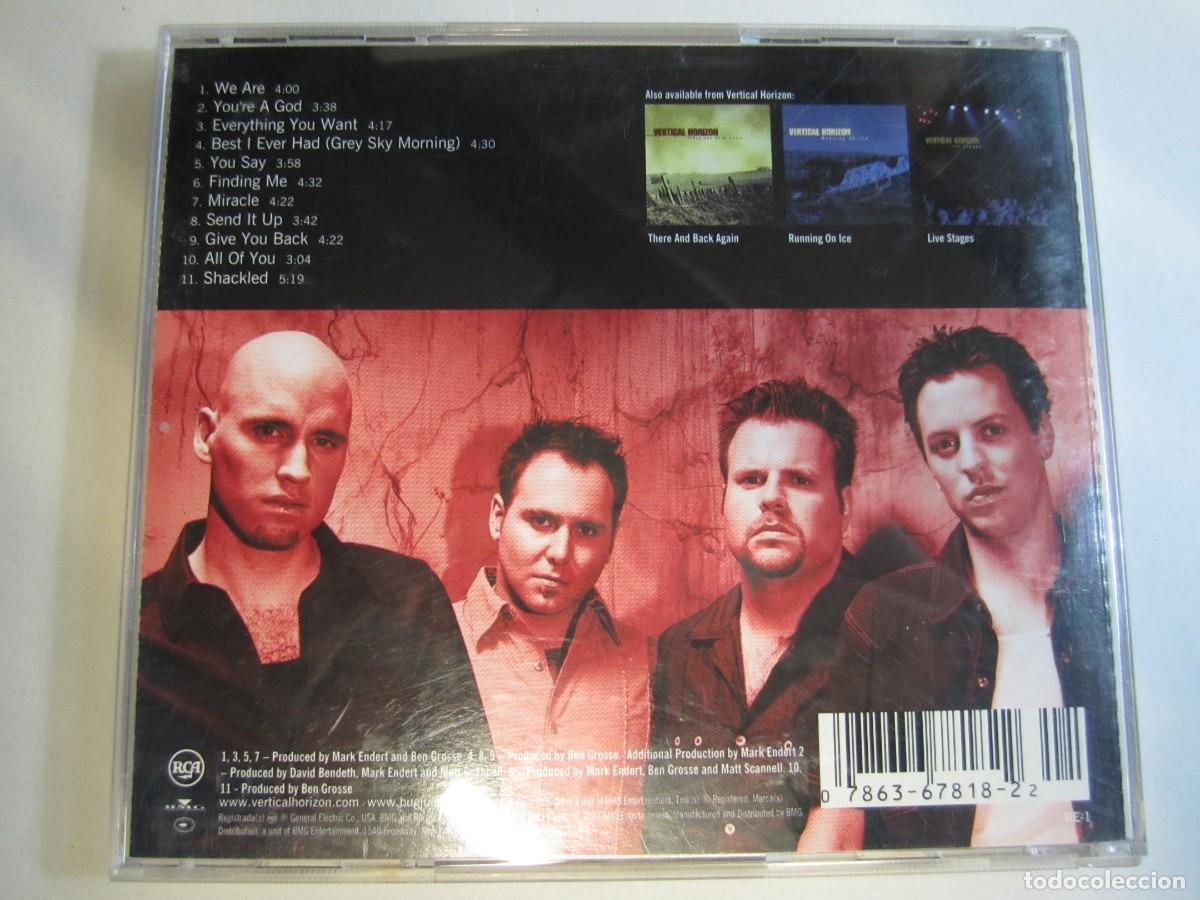 CDs de m&uacute;sica: CD Vertical Horizon- Everything you want - Foto 4