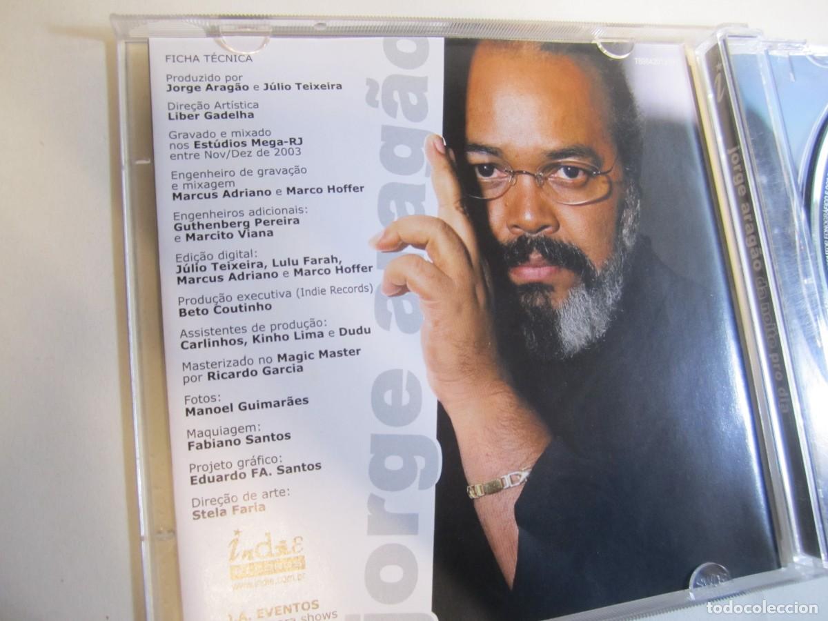 CDs de m&uacute;sica: CD Jorge Aragao- Da noite pro dia - Foto 3