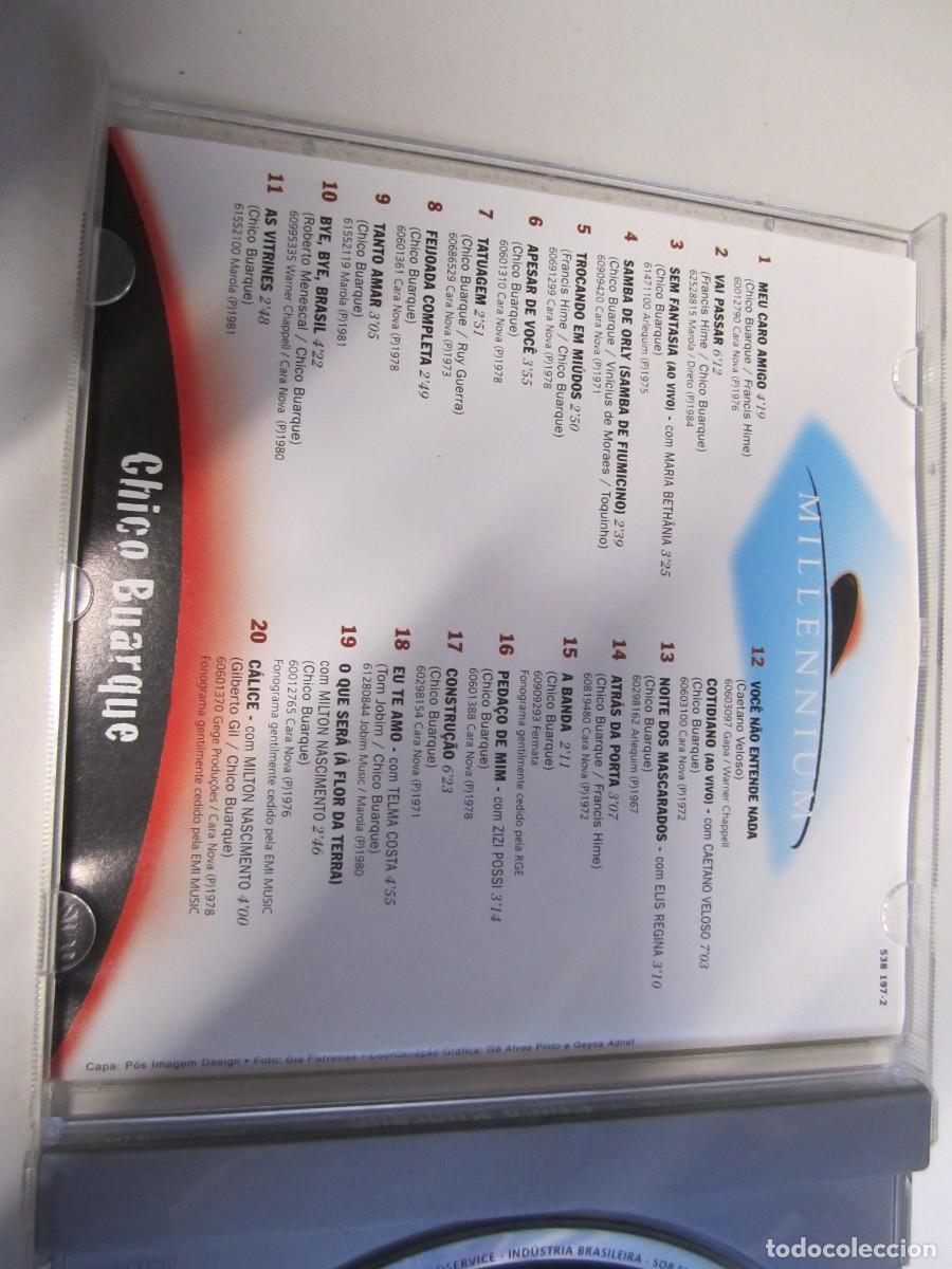 CDs de m&uacute;sica: CD Chico Buarque- Millennium - Foto 3