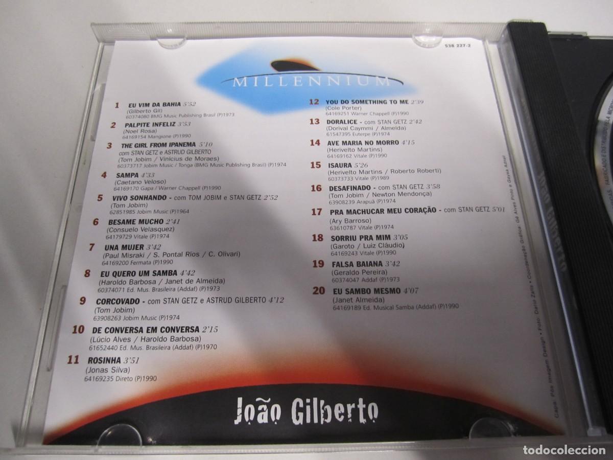 CDs de m&uacute;sica: CD Joao Gilberto- Millennium - Foto 3