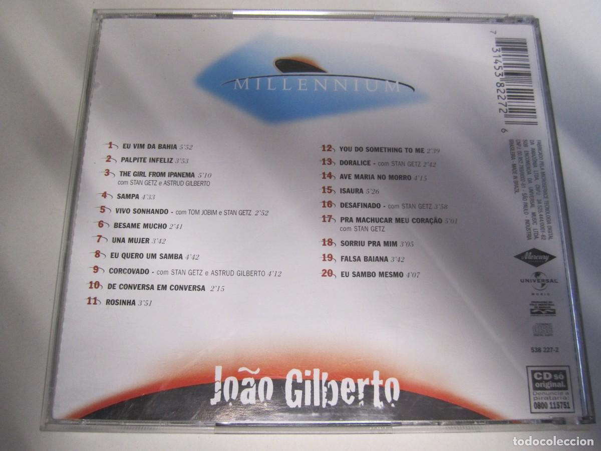 CDs de m&uacute;sica: CD Joao Gilberto- Millennium - Foto 4