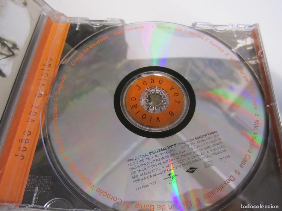 CDs de m&uacute;sica: CD Joao Gilberto- Joao voz e violao - Foto 2