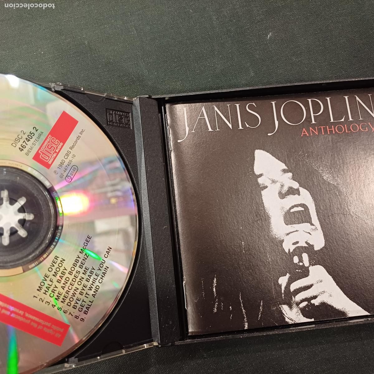 CDs de m&uacute;sica: JANIS JOPLIN/ANTHOLOGY/CD 2 DISCOS. - Foto 3