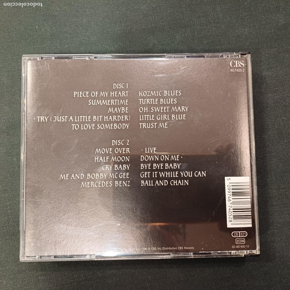 CDs de m&uacute;sica: JANIS JOPLIN/ANTHOLOGY/CD 2 DISCOS. - Foto 4