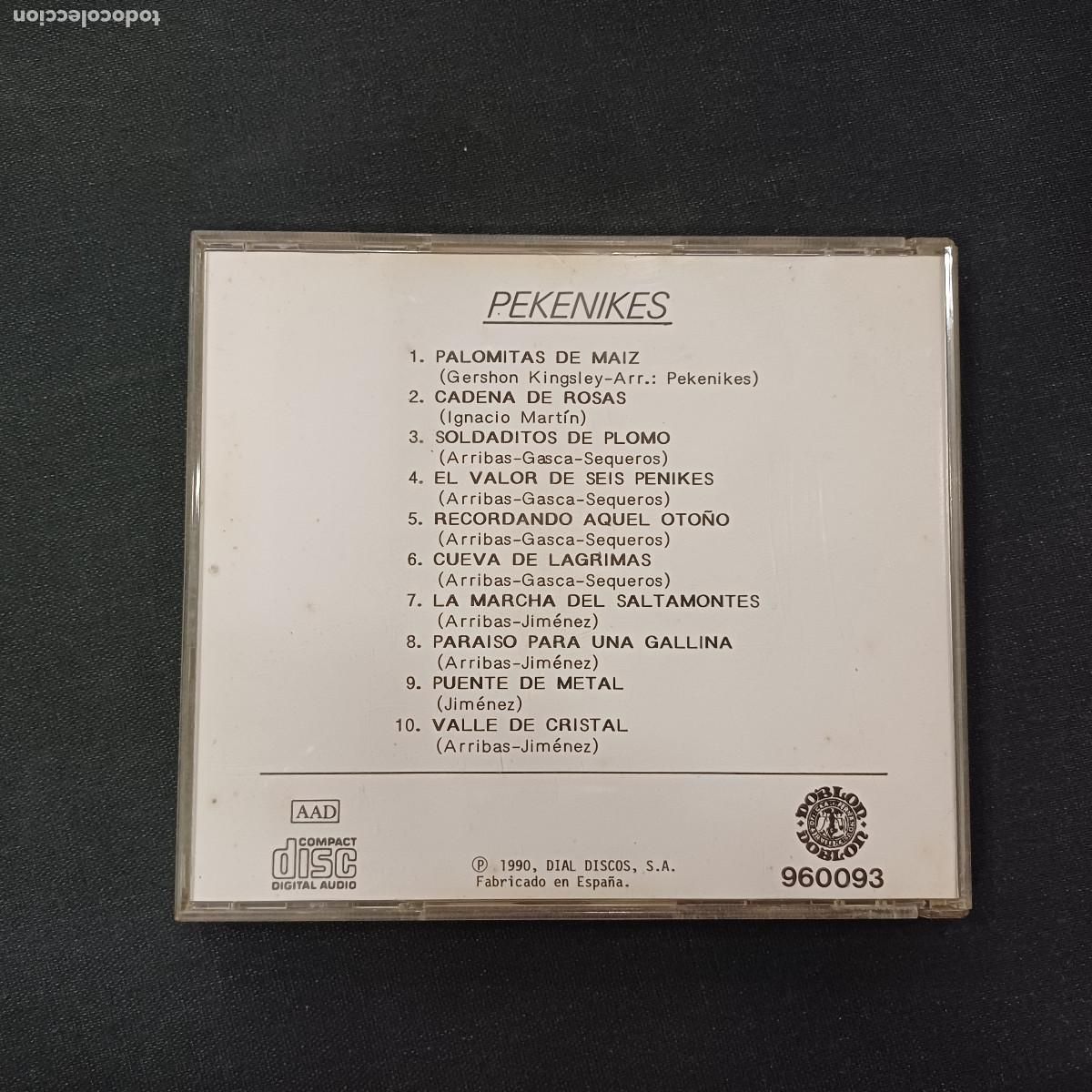 CDs de m&uacute;sica: PEKENIKES/PALOMITAS DE MAIZ/CD. - Foto 3