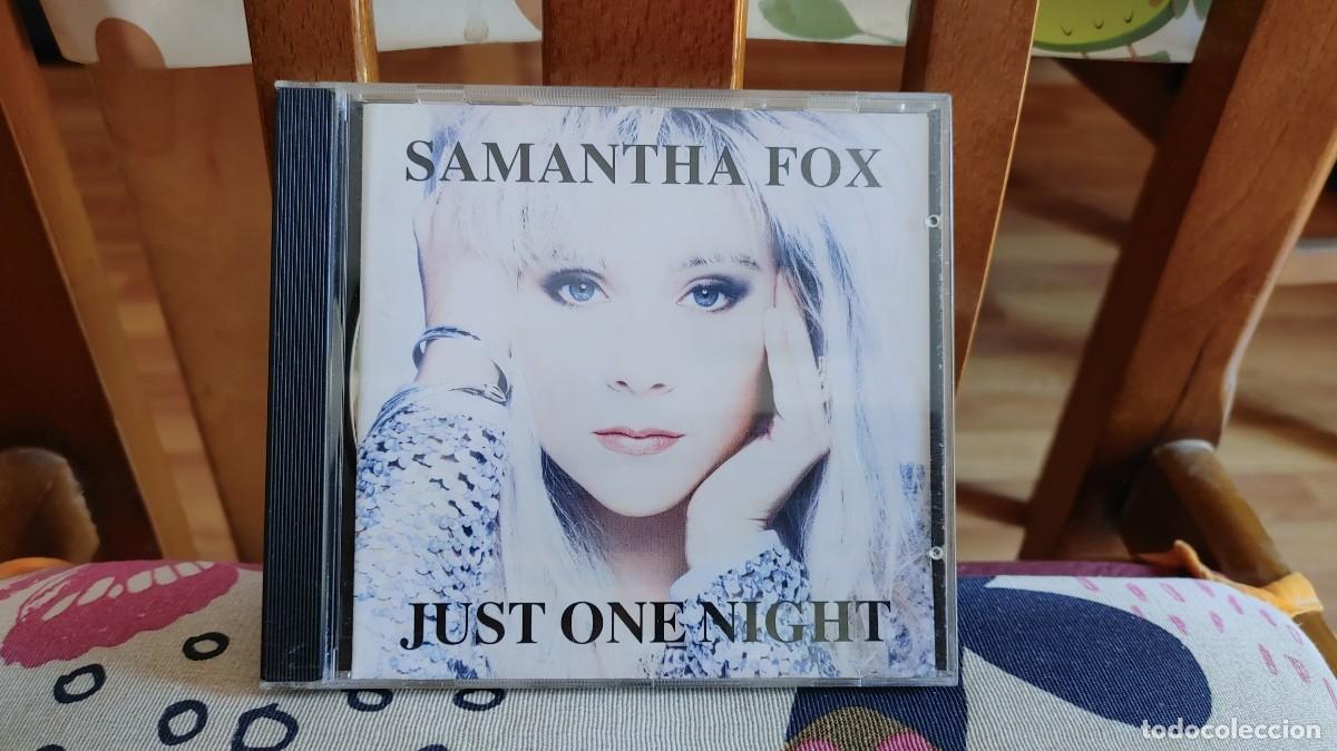CDs de m&uacute;sica: SAMANTHA FOX-CD JUST ONE NIGHT - Foto 1