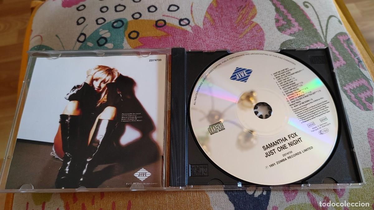 CDs de m&uacute;sica: SAMANTHA FOX-CD JUST ONE NIGHT - Foto 2