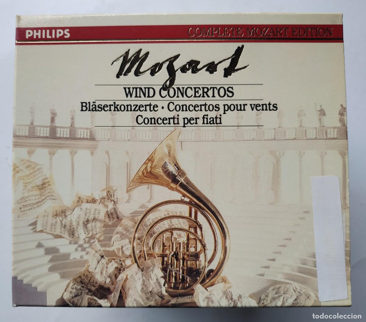 CDs de m&uacute;sica: CD COMPLETE MOZART EDITION WIND CONCERTOS - Foto 1