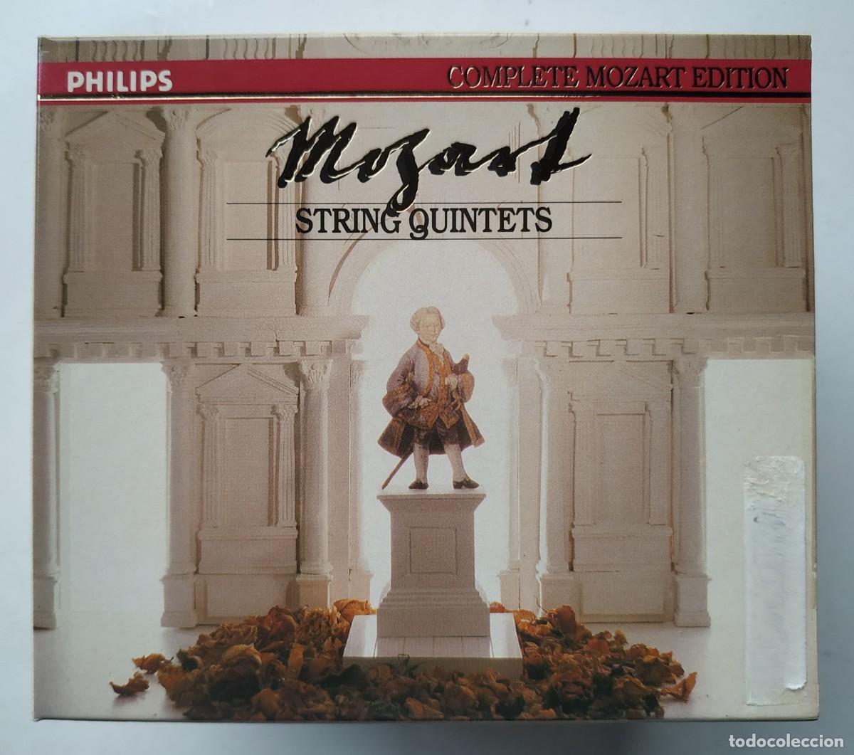 CDs de m&uacute;sica: CD COMPLETE MOZART EDITION STRING QUINTETS - Foto 1