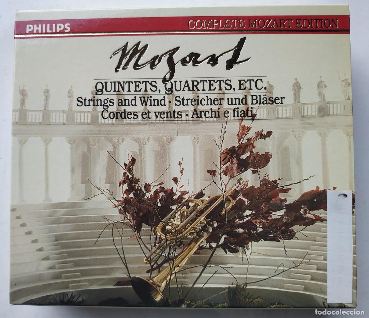 CDs de m&uacute;sica: CD COMPLETE MOZART EDITION QUINTETS QUARTETS - Foto 1