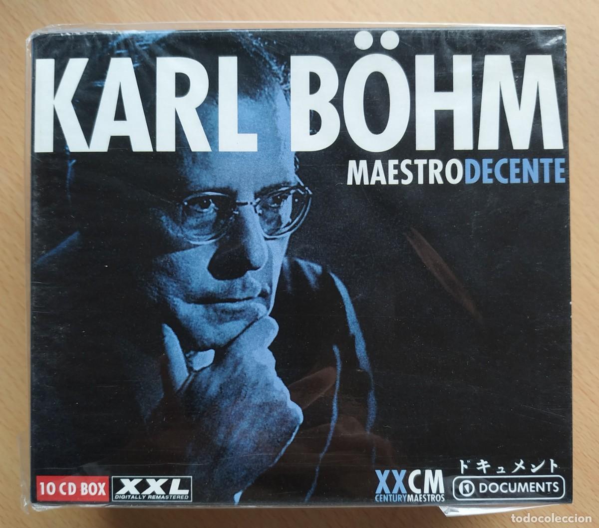 CDs de m&uacute;sica: CD KARL BOHM - MAESTRO DECENTE - BOX CD - Foto 1