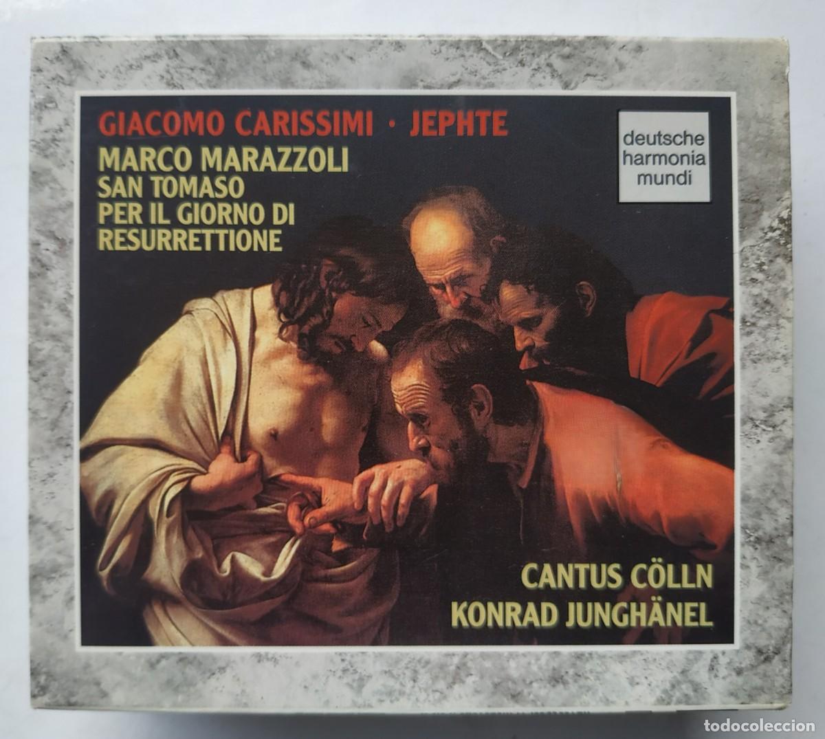 CDs de m&uacute;sica: CD GIACOMO CARISSIMI JEPHTE - Foto 1