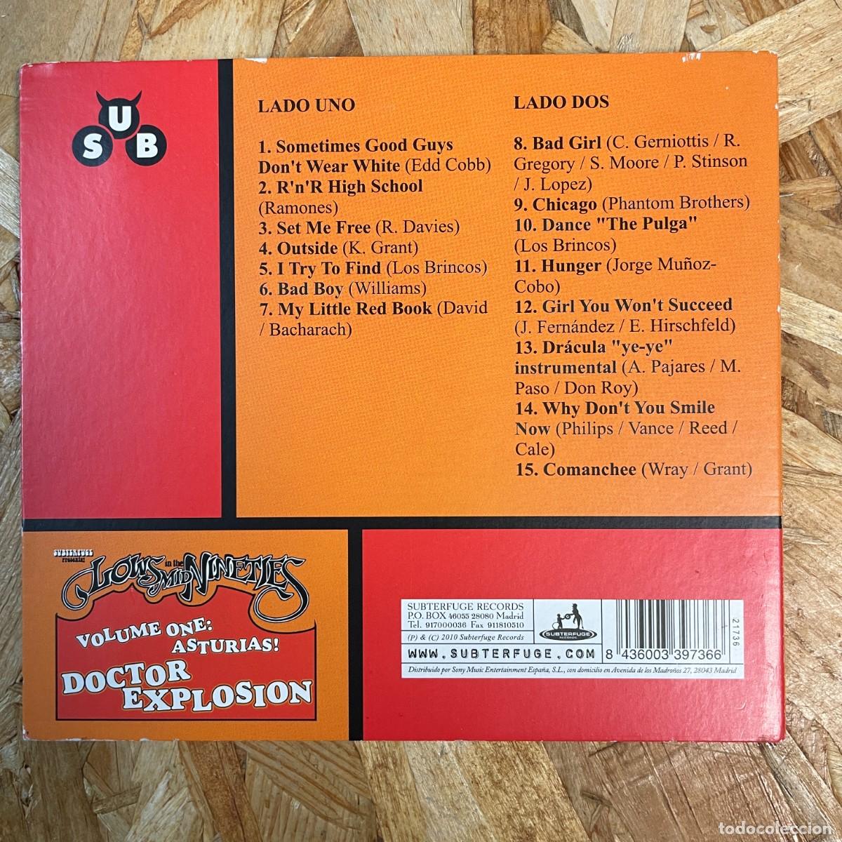 CDs de m&uacute;sica: CD - Doctor Explosion &ndash; Lows In The Mid Nineties (Digipak) - Foto 2