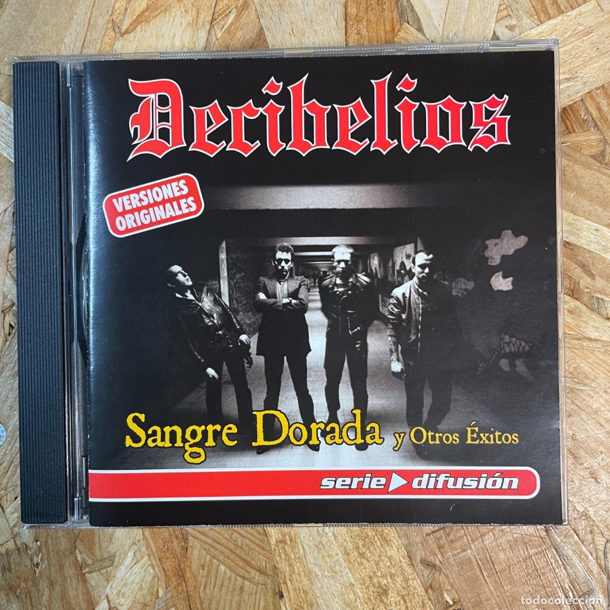 CDs de m&uacute;sica: CD - Decibelios &ndash; Sangre Dorada Y Otros Exitos - Foto 1