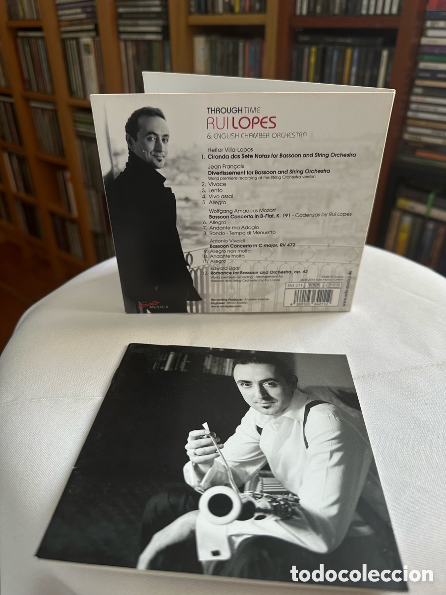CDs de m&uacute;sica: THROUGH TIME RUILOPES & ENGLISH CHAMBER - Foto 3