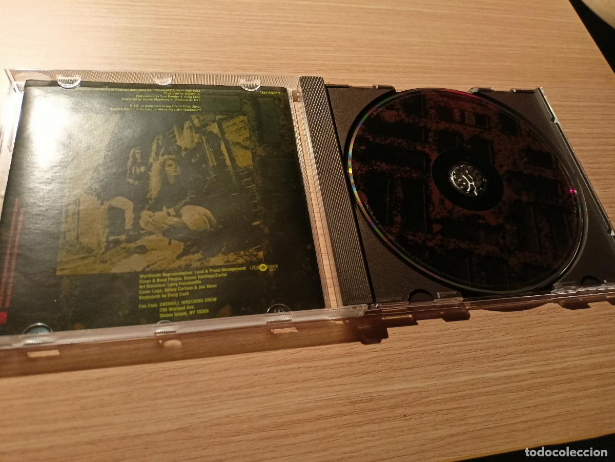 CDs de m&uacute;sica: OVERKILL W.F.O 1994 CD - Foto 3