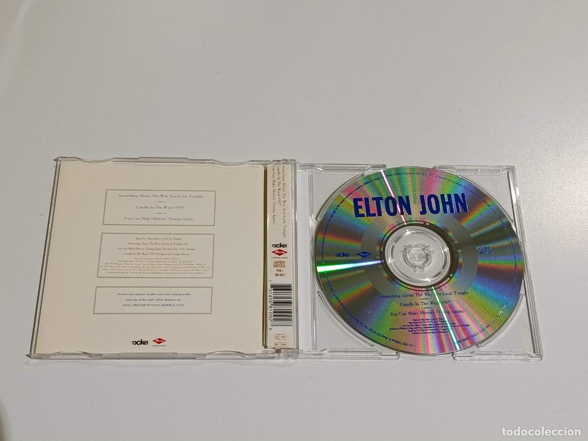 CDs de m&uacute;sica: Lote 2 cd single Elton John - Foto 2