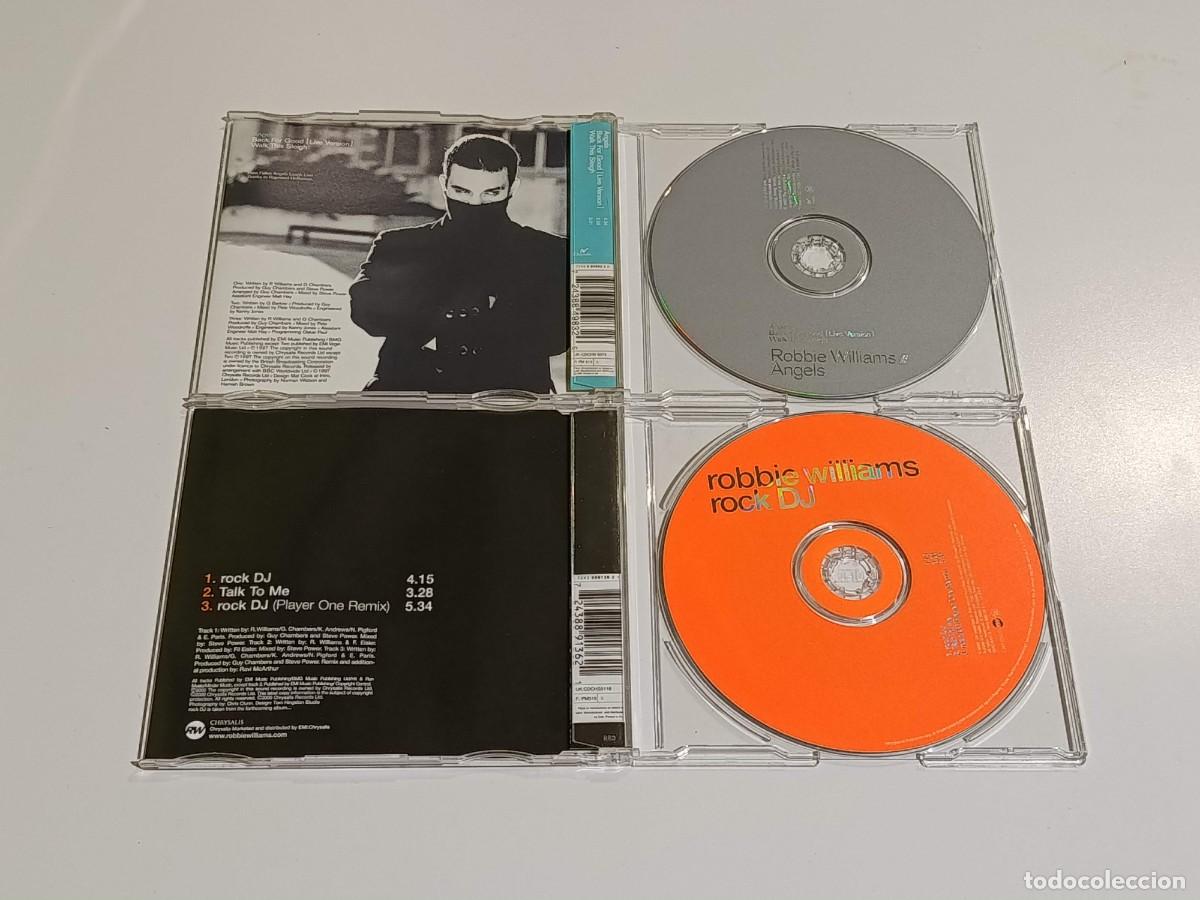 CDs de m&uacute;sica: Lote 2 cd single Robbie Williams - Foto 2