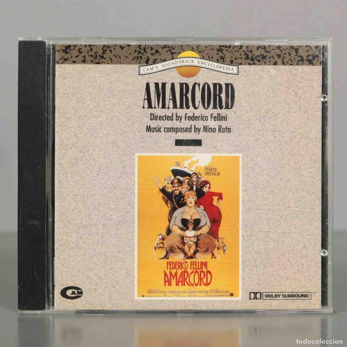 CDs de m&uacute;sica: CD. Nino Rota &ndash; Amarcord. - Foto 1