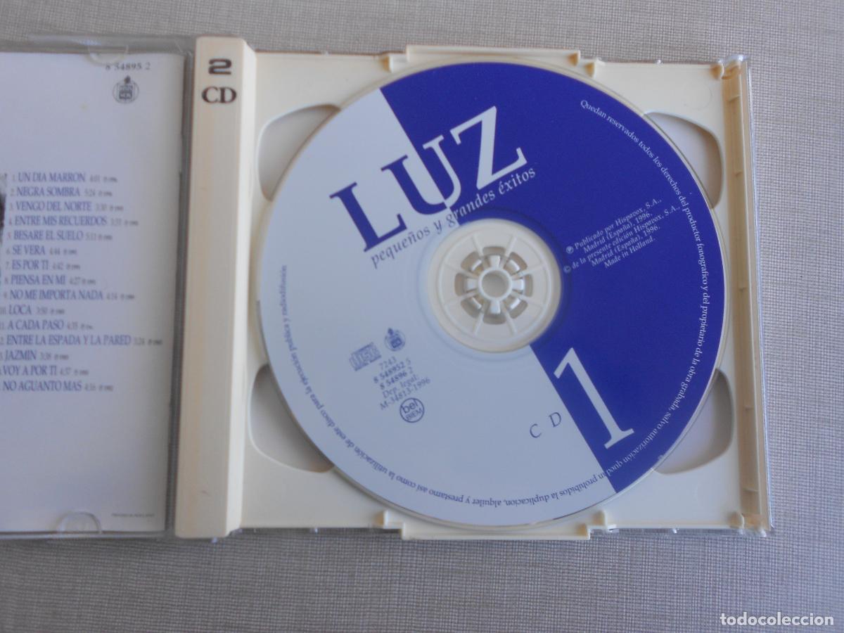 CDs de m&uacute;sica: LUZ , PEQUE&Ntilde;OS Y GRANDEZ &Eacute;XITOS - 2 CD,S - 1996 - Foto 2