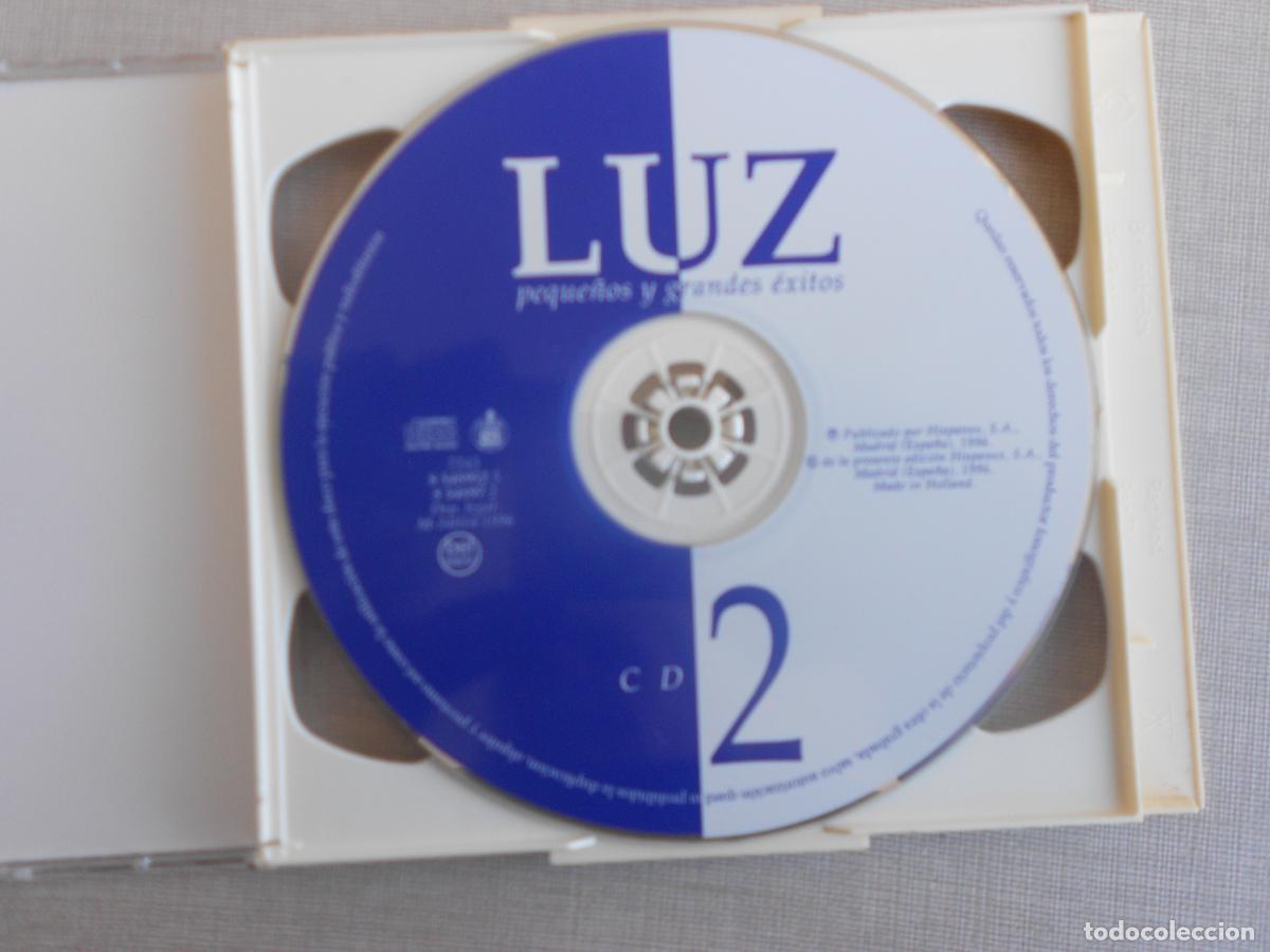 CDs de m&uacute;sica: LUZ , PEQUE&Ntilde;OS Y GRANDEZ &Eacute;XITOS - 2 CD,S - 1996 - Foto 3