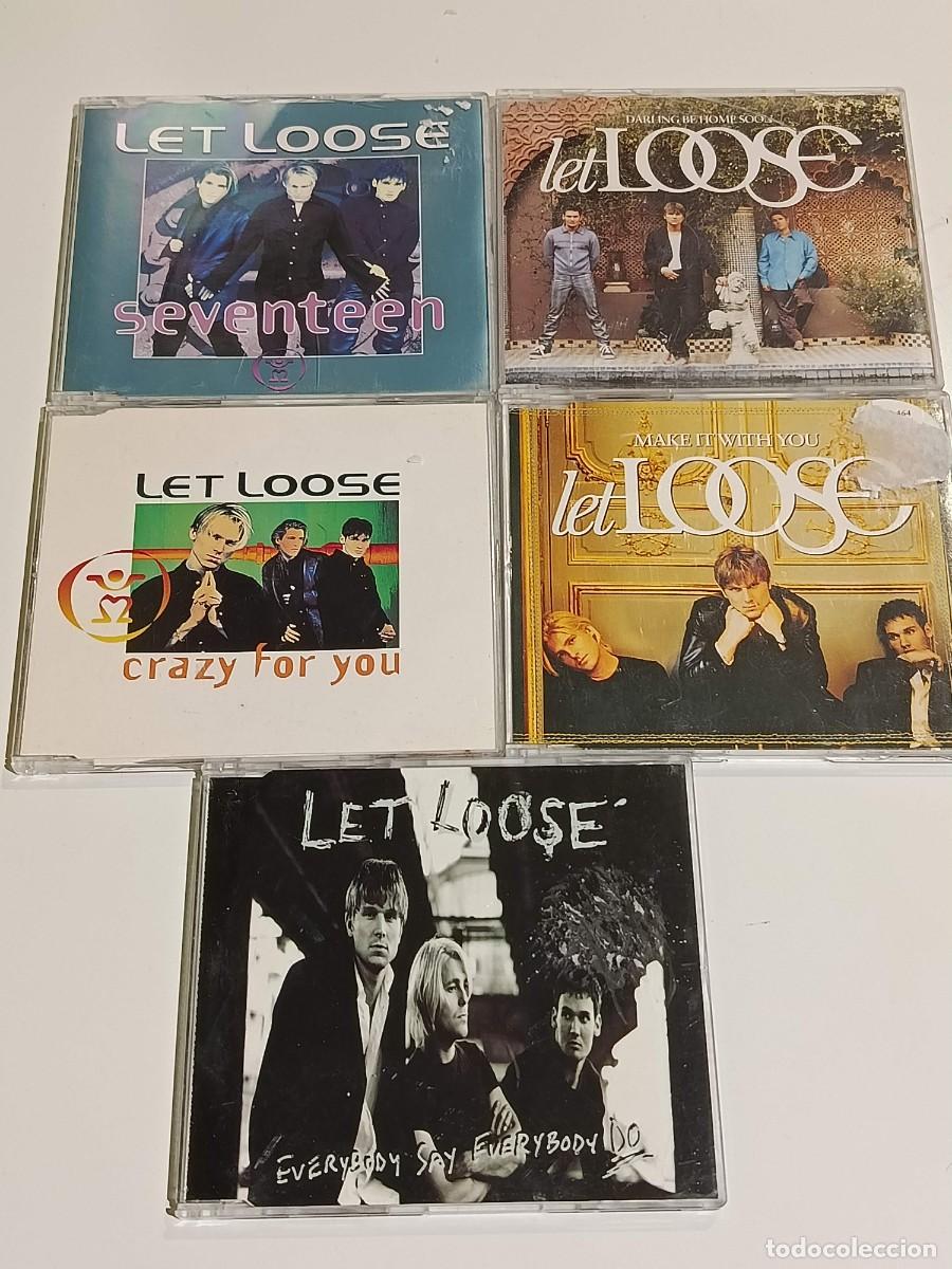 CDs de m&uacute;sica: Lote 5 cd single Let loose - Foto 1
