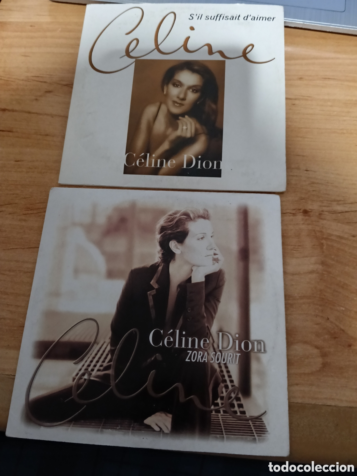 CDs de m&uacute;sica: Lote 2 cd single C&Eacute;LINE DION - Foto 1