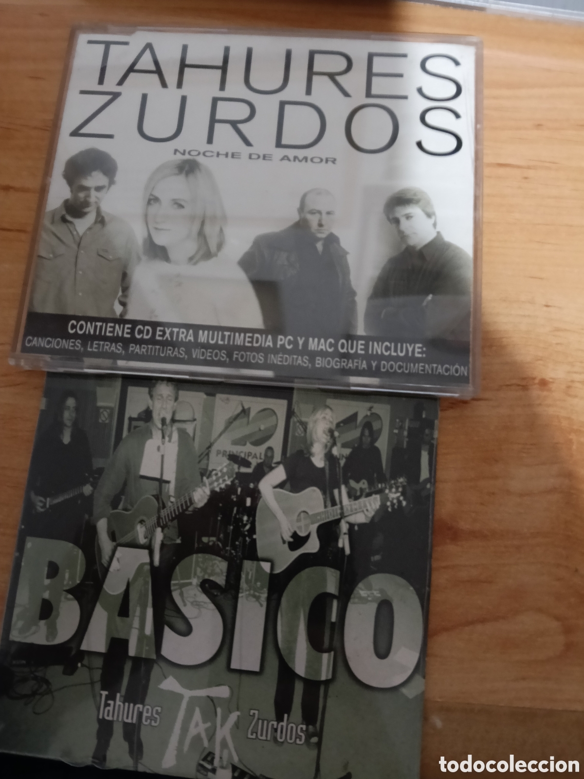 CDs de m&uacute;sica: Tahures Zurdos 2 cd single - Foto 1