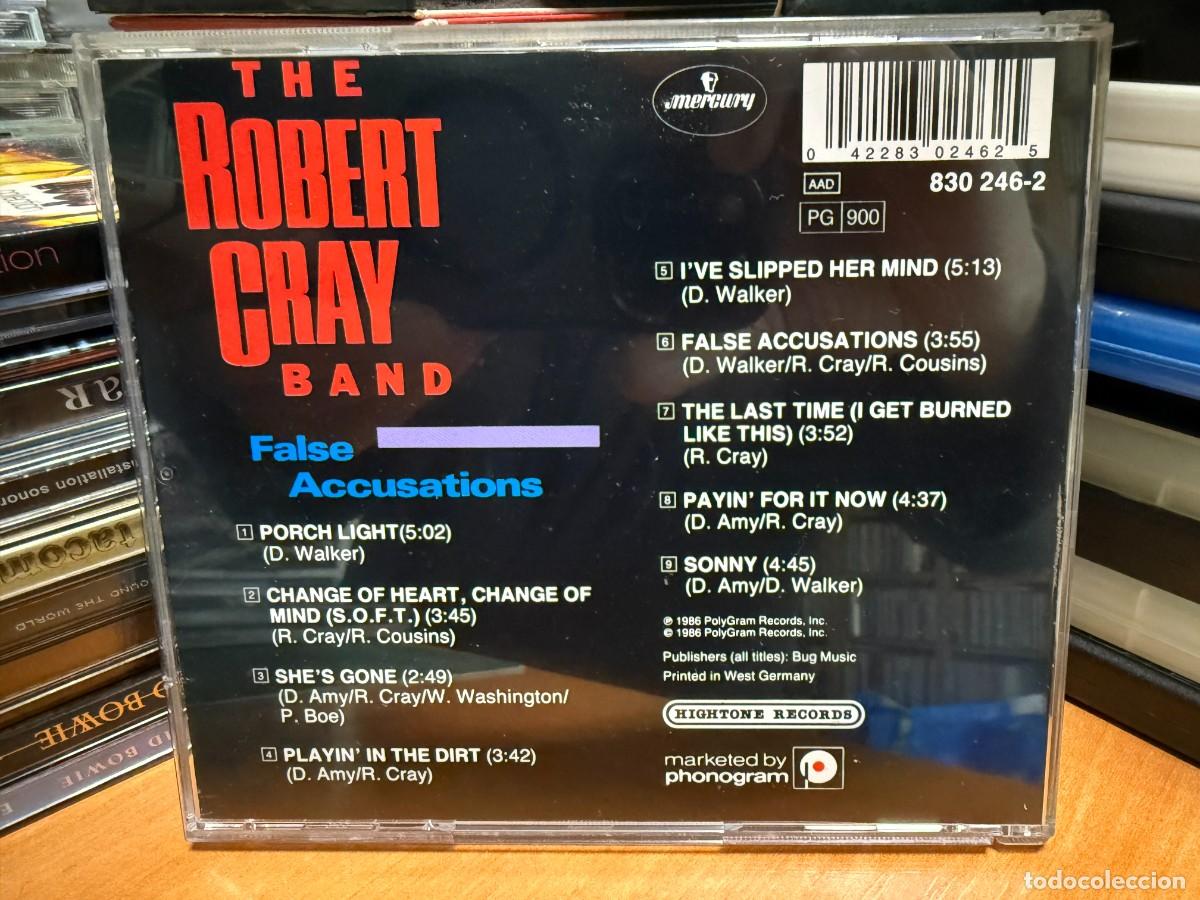 CDs de m&uacute;sica: Robert Cray Band, - False Accusations (CD) - Foto 2