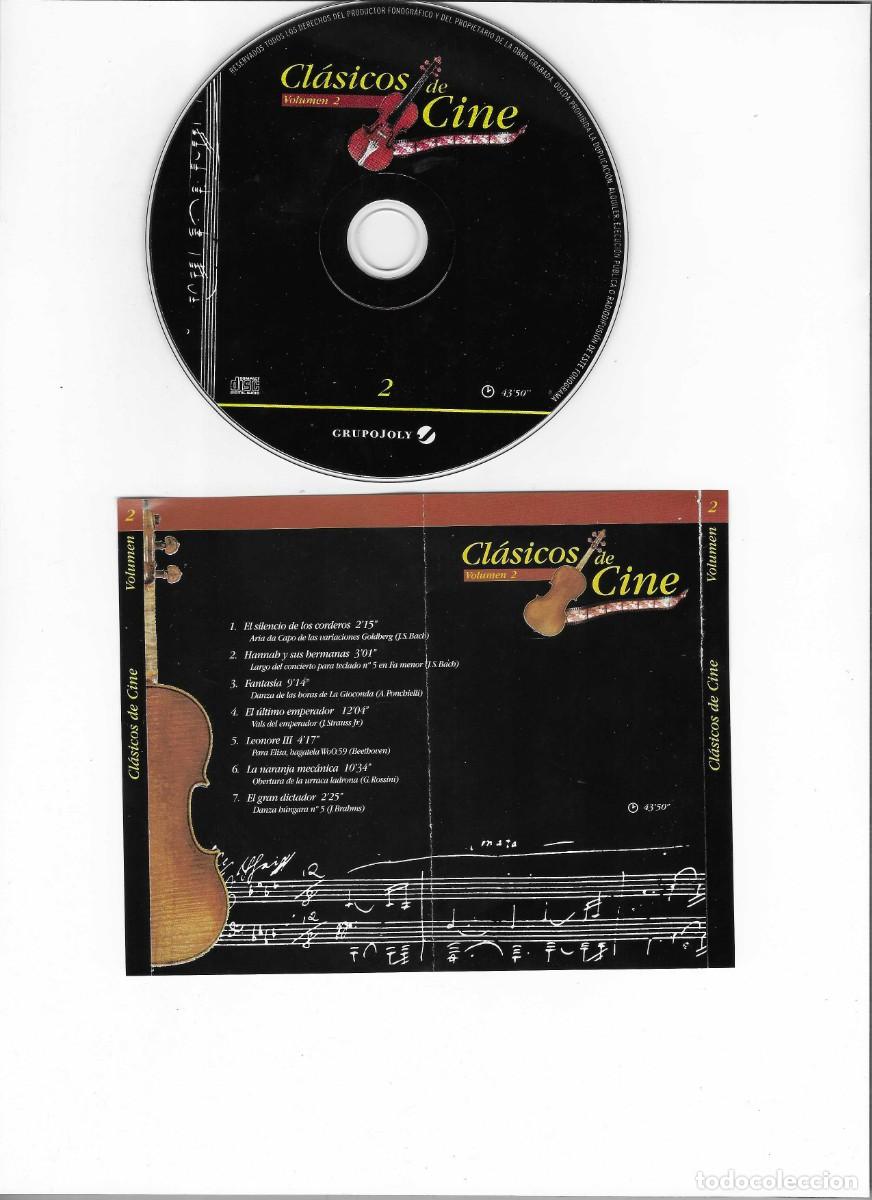 CDs de m&uacute;sica: CLASICOS DE CINE VOLUMEN 2 - Foto 1